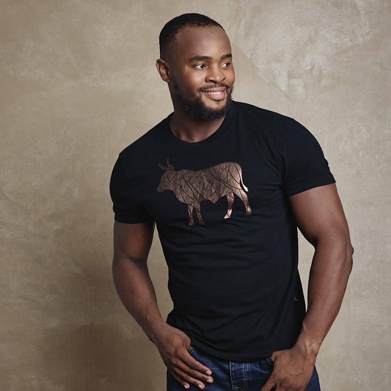 Acid Foil Nguni Crew Tee - Mamba