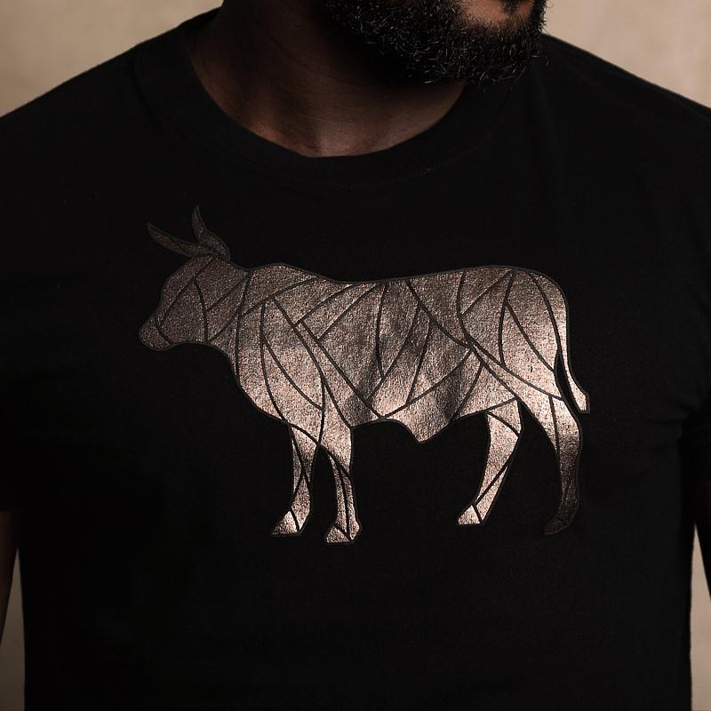 Acid Foil Nguni Crew Tee - Mamba