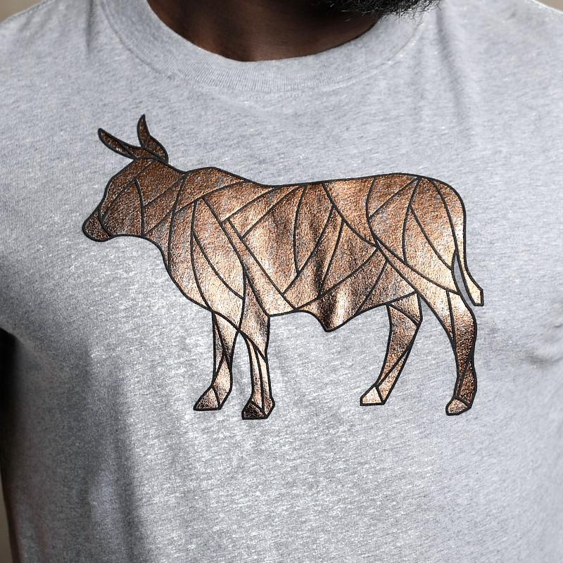 Acid Foil Nguni Crew Tee - Vervet