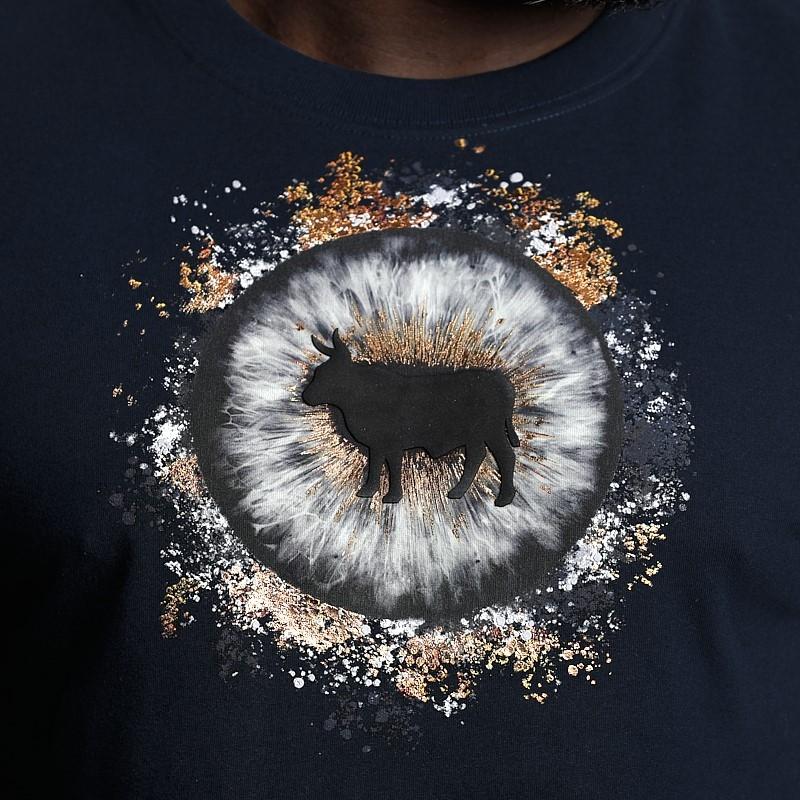 Nguni Eye Crew Tee - Midnight