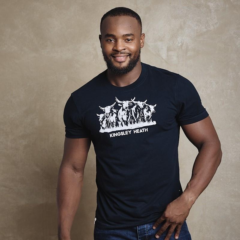 Strength in Numbers Nguni Crew Tee - Midnight