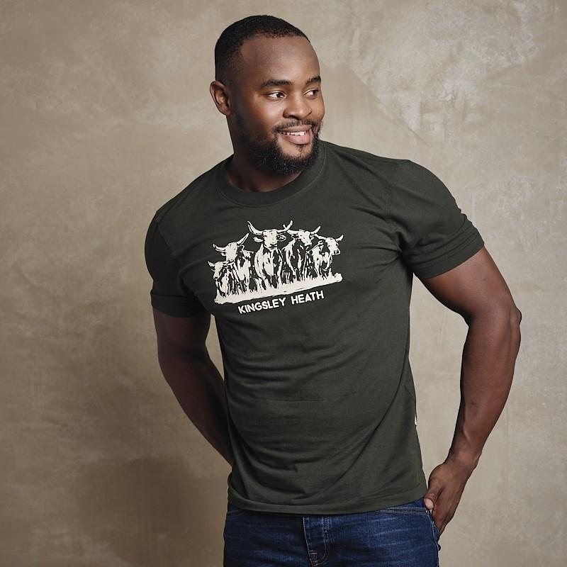 Strength in Numbers Nguni Crew Tee - Fatigue