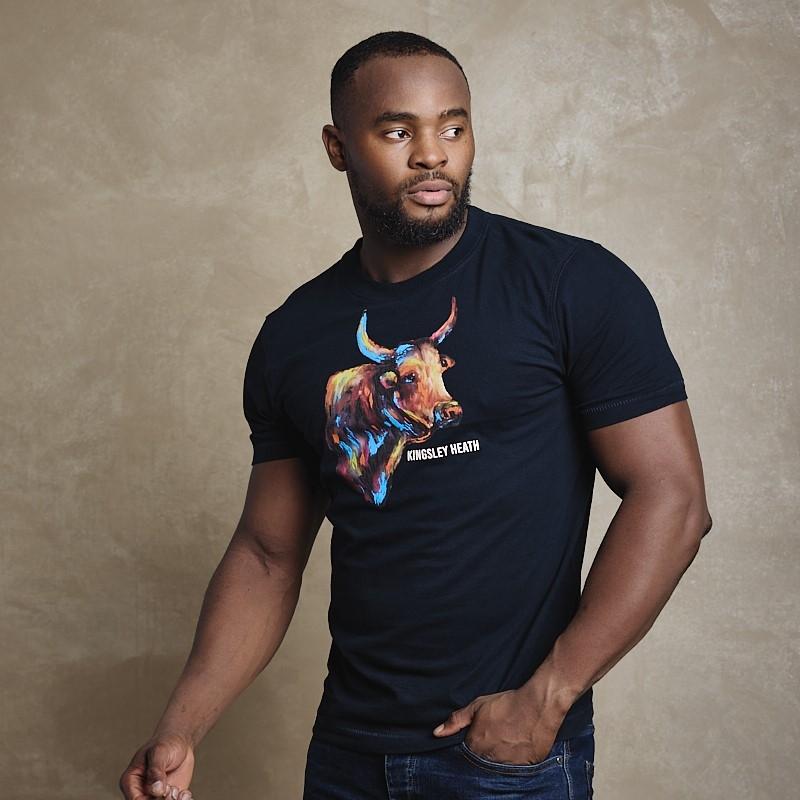 Twilight Life Nguni Crew Tee - Midnight