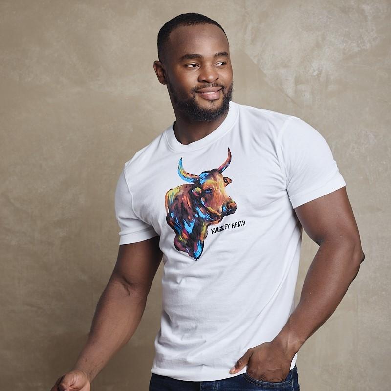 Twilight Life Nguni Crew Tee - Pelican