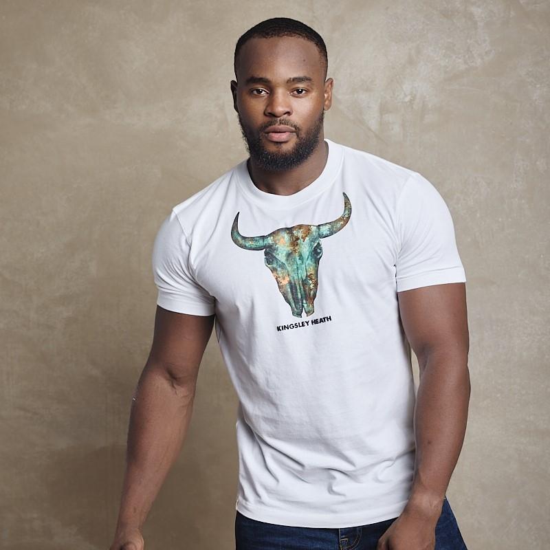 Patena Skull Crew Tee - Pelican