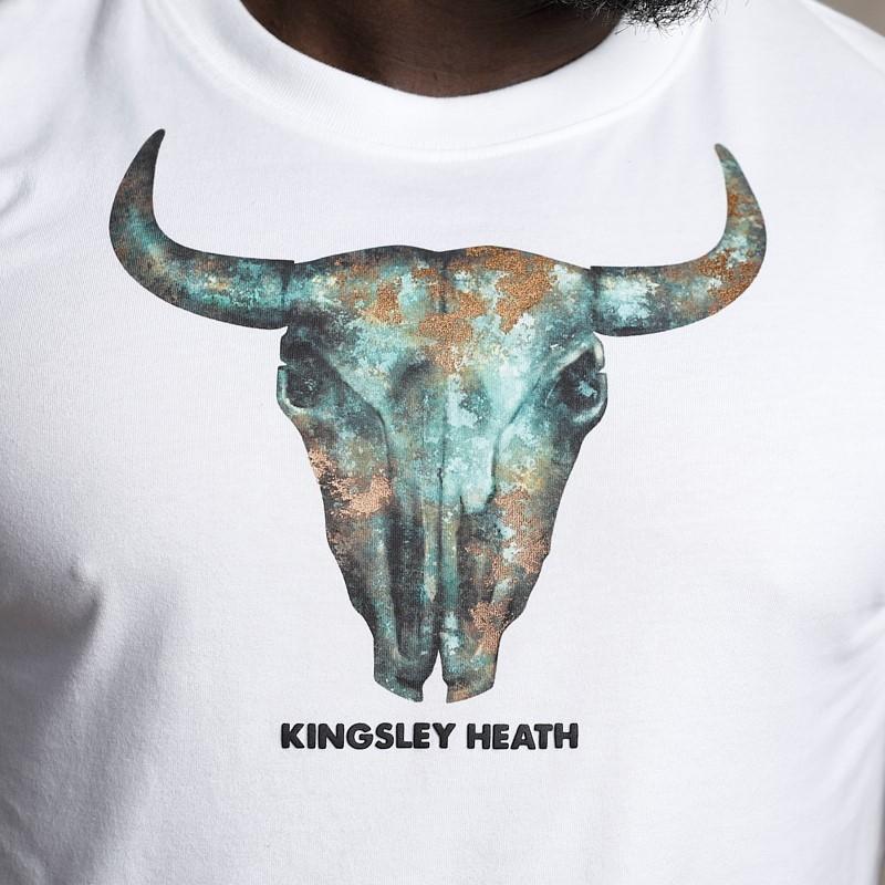 Patena Skull Crew Tee - Pelican