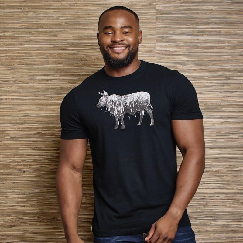 Cosmic Nguni Crew Tee  - Mamba