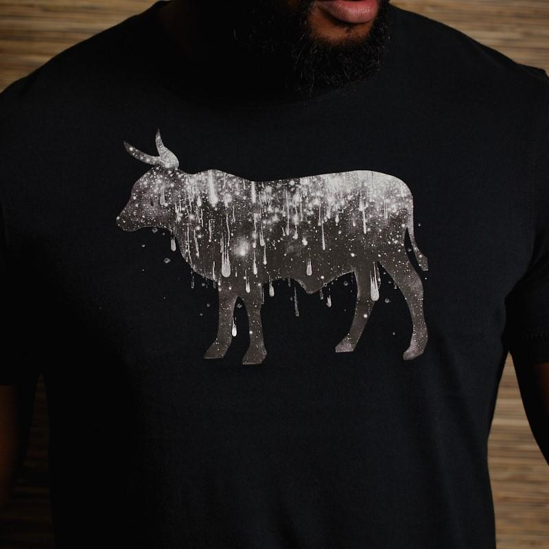 Cosmic Nguni Crew Tee  - Mamba