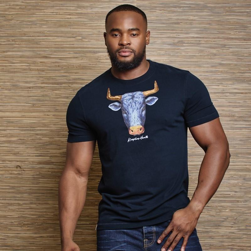 Head On Foils Nguni Crew Tee  - Midnight