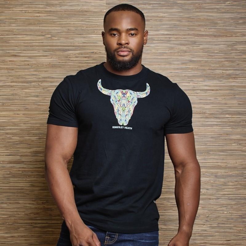 Mirror Skull Crew Tee - Mamba