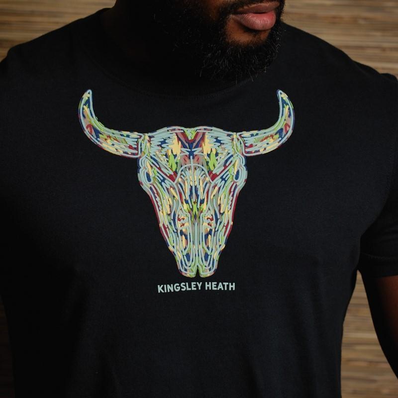 Mirror Skull Crew Tee - Mamba