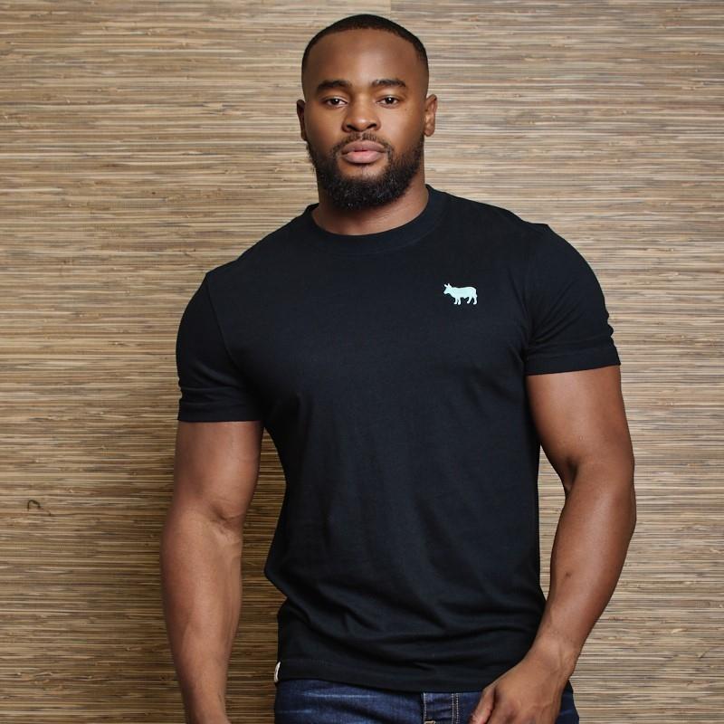 POP Wool Embroidery Crew Tee - Mamba