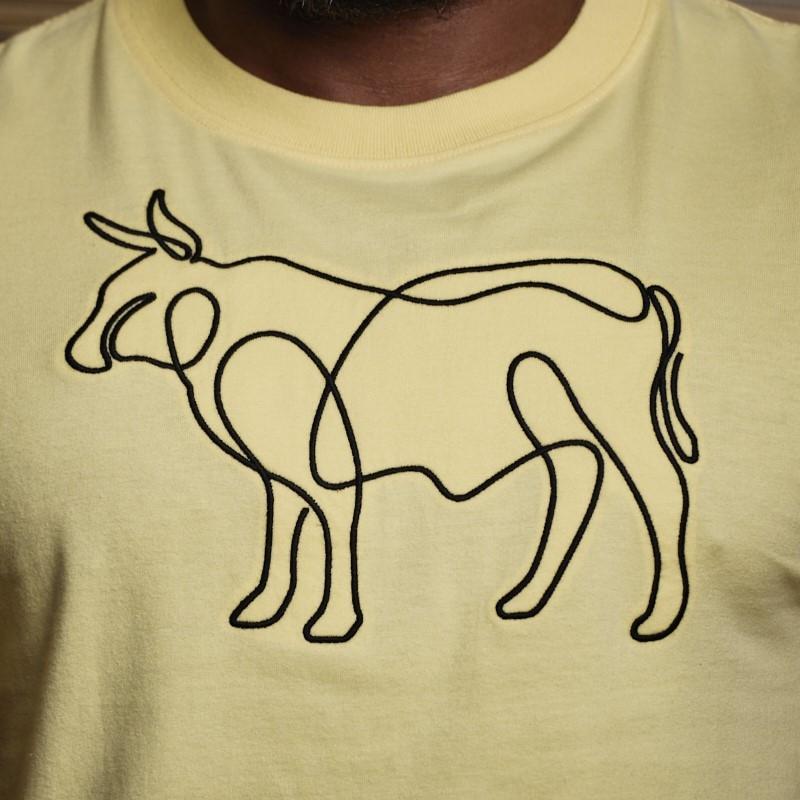 String Nguni Crew Tee - Acacia