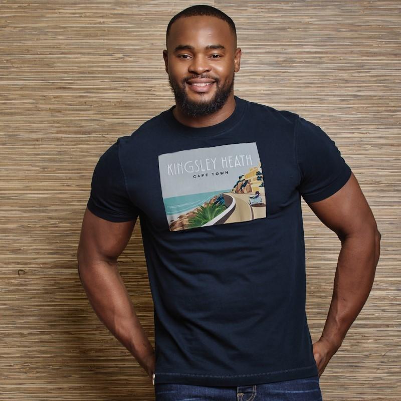 Clifton Cruise Landy Crew Tee - Midnight