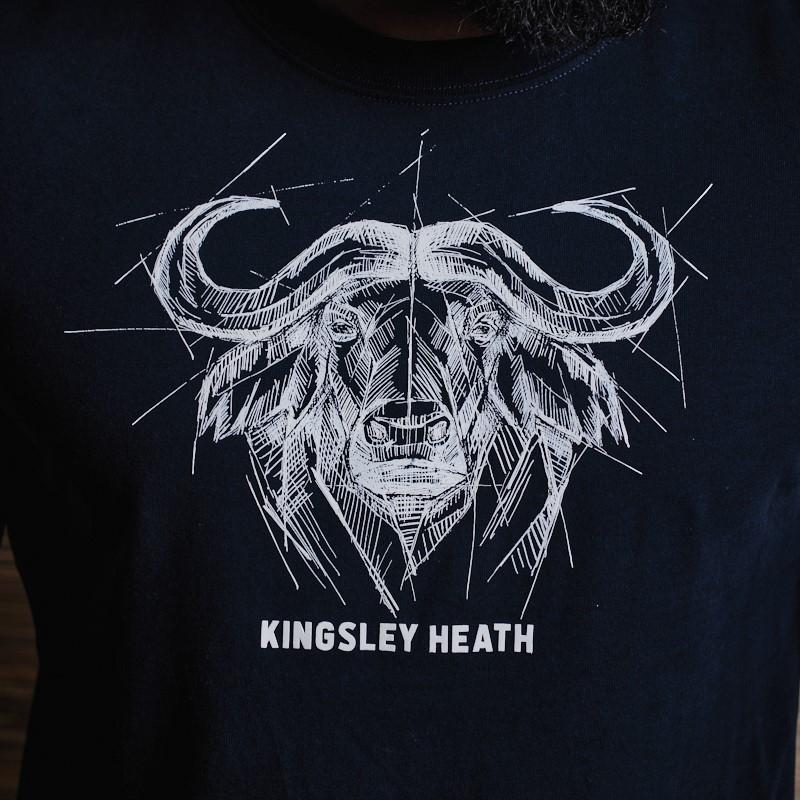 Design Buffalo Crew Tee  - Midnight