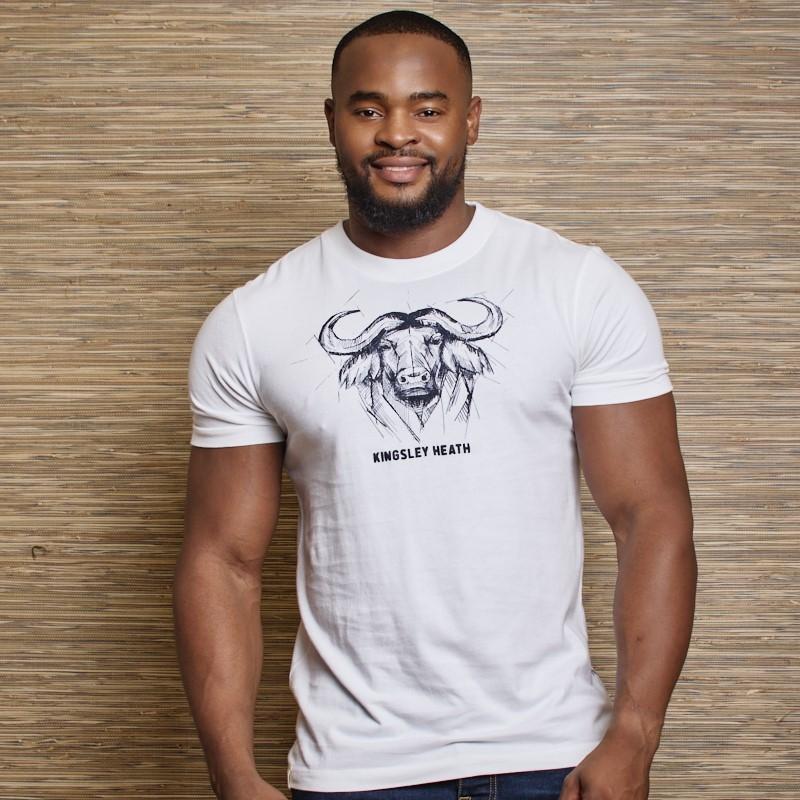 Design Buffalo Crew Tee  - Pelican