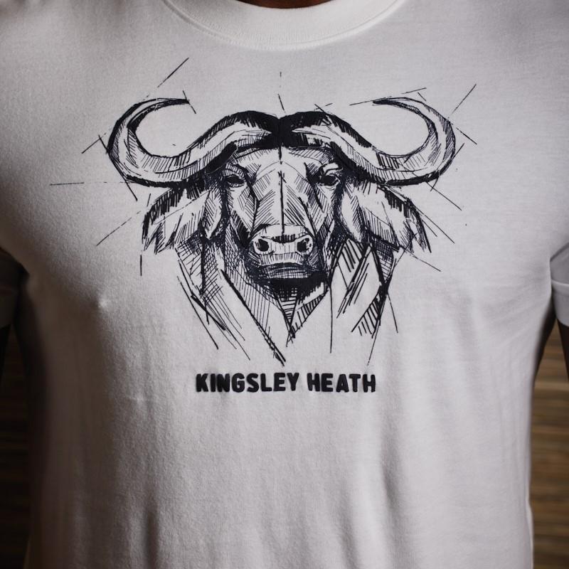 Design Buffalo Crew Tee  - Pelican