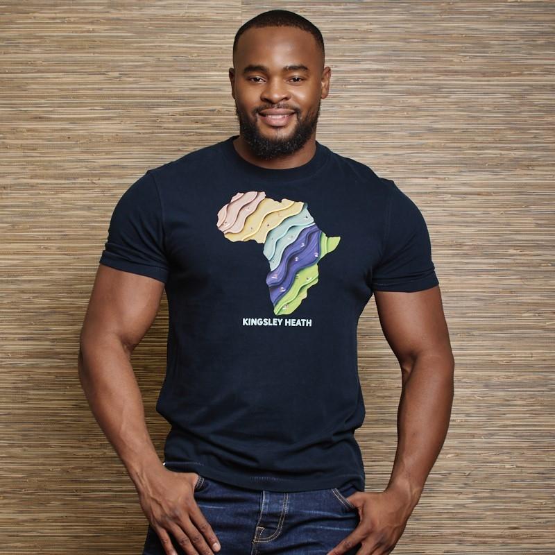 Africa Surf Safari Crew Tee - Midnight