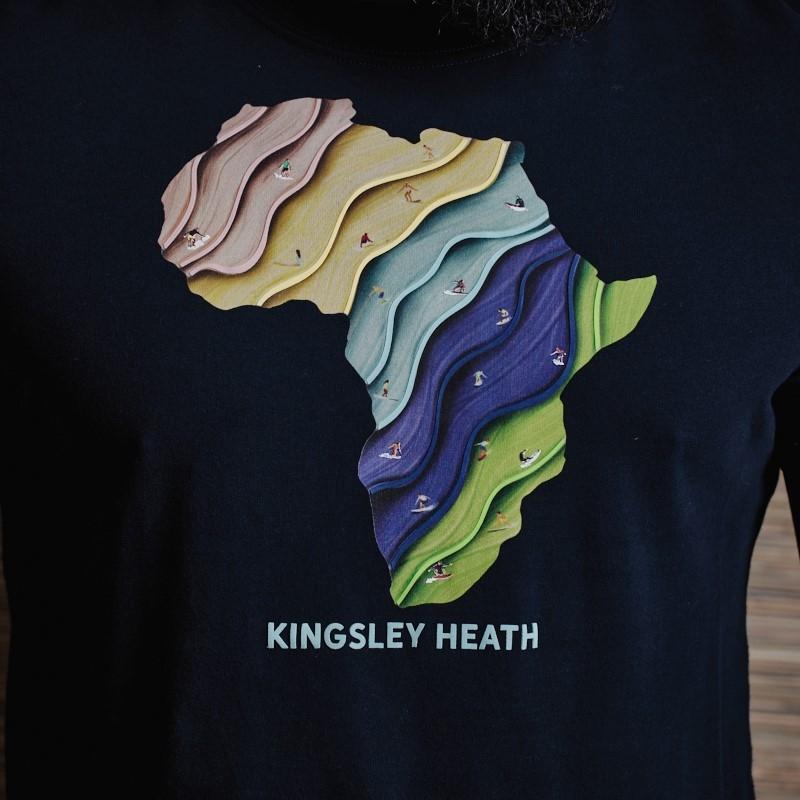 Africa Surf Safari Crew Tee - Midnight