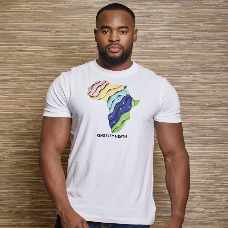 Africa Surf Safari Crew Tee - Pelican