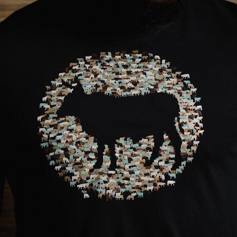 Into the Herd Foils Crew Tee - Mamba