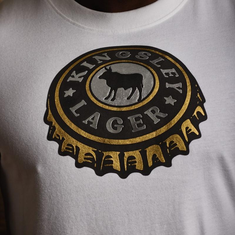 Lager Crown Crew Tee - Pelican