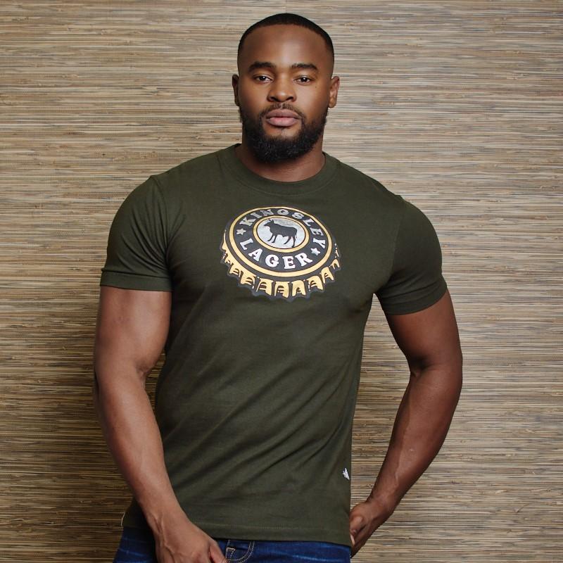 Lager Crown Crew Tee - Fatigue