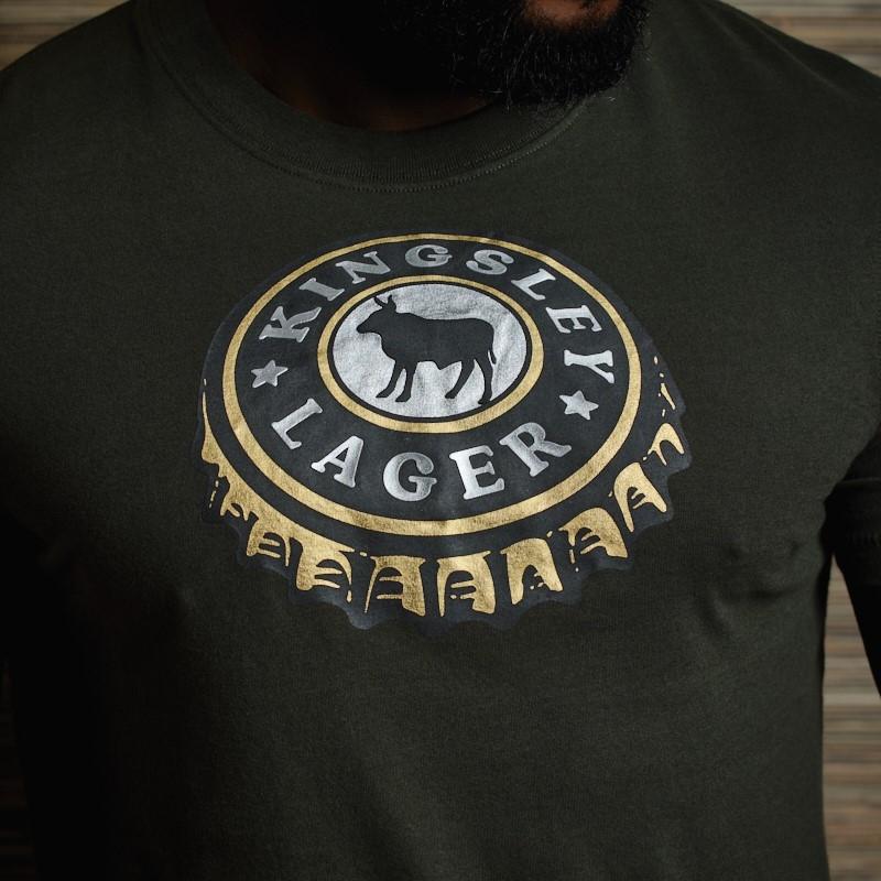 Lager Crown Crew Tee - Fatigue