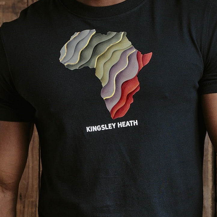 Africa Contours Crew Tee - Mamba