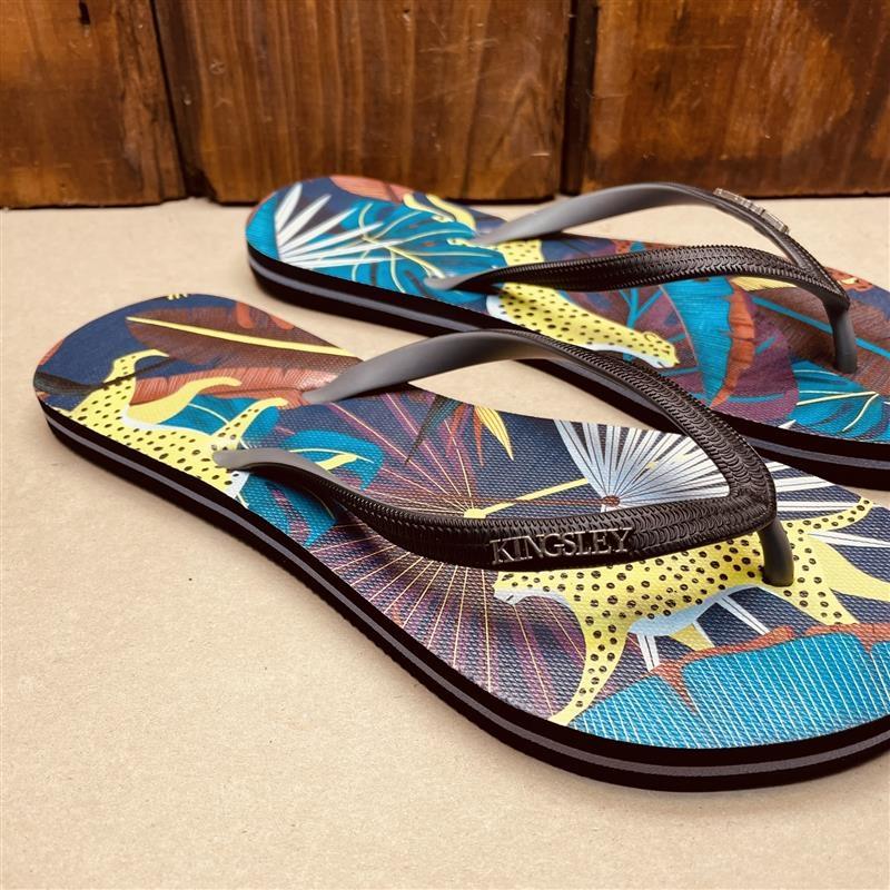 Kingsley Heath Wild Luxe Flip Flop - Black
