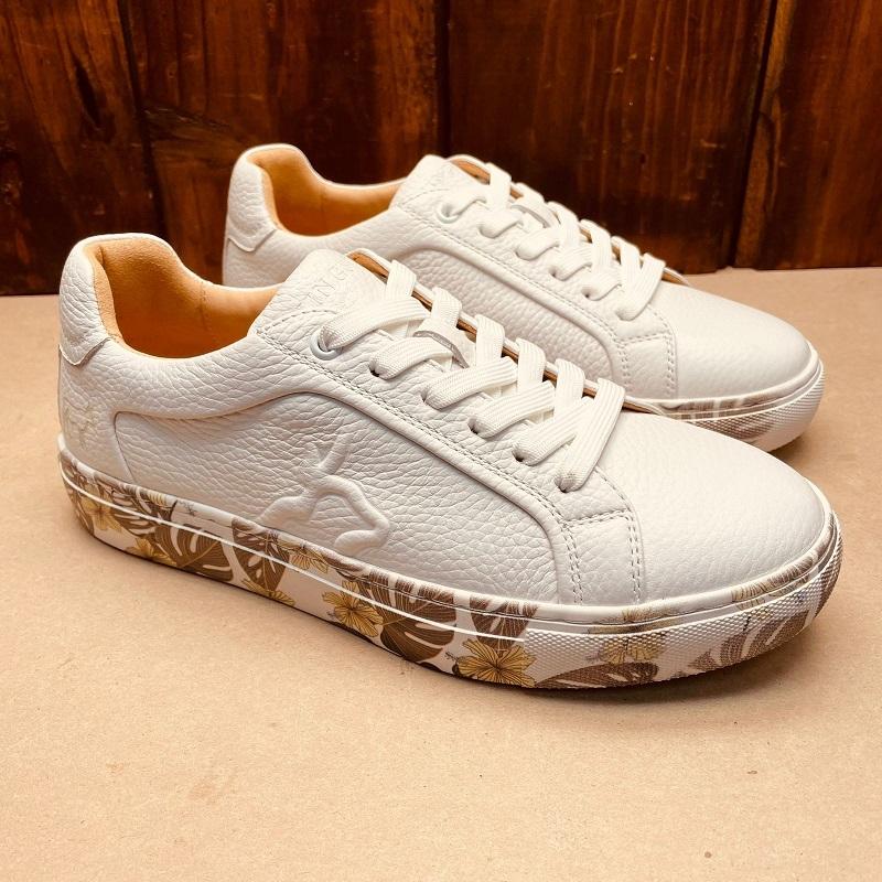 Kingsley Heath Tropical Midsole Sneaker - Pelican