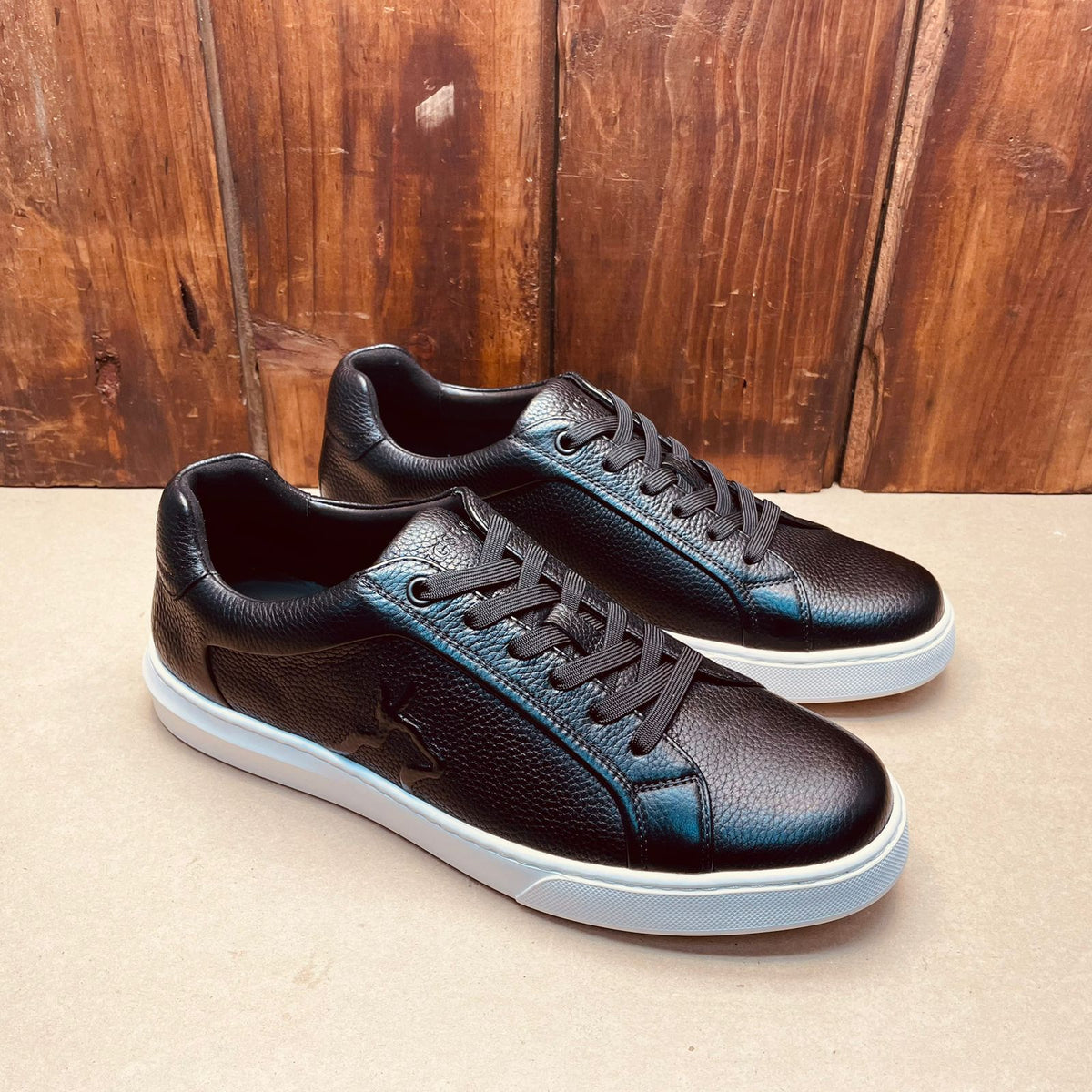 Kingsley Heath S Nguni Luxe Sneaker Black/White