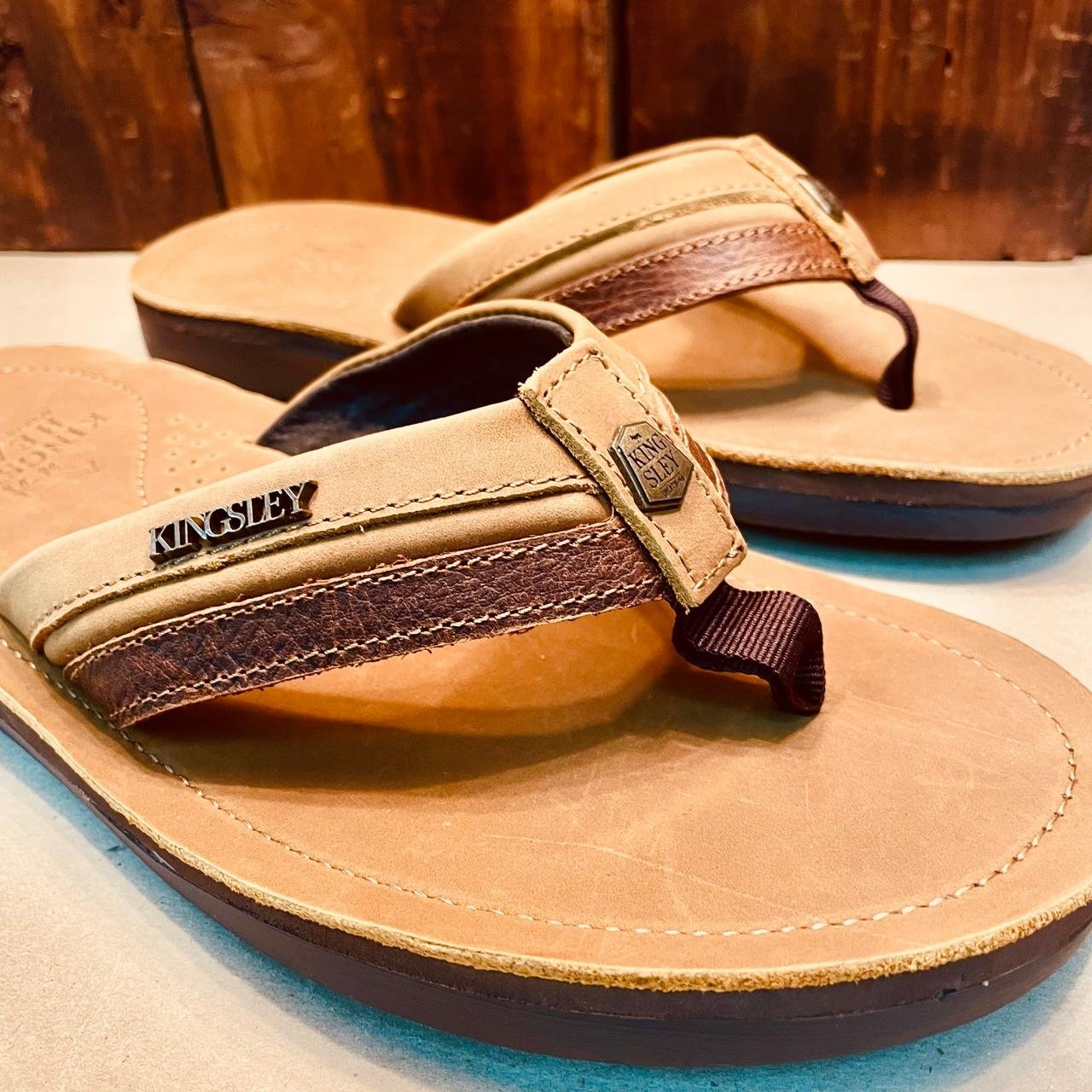 KH Legend Trim Sandal Choc - Main Image