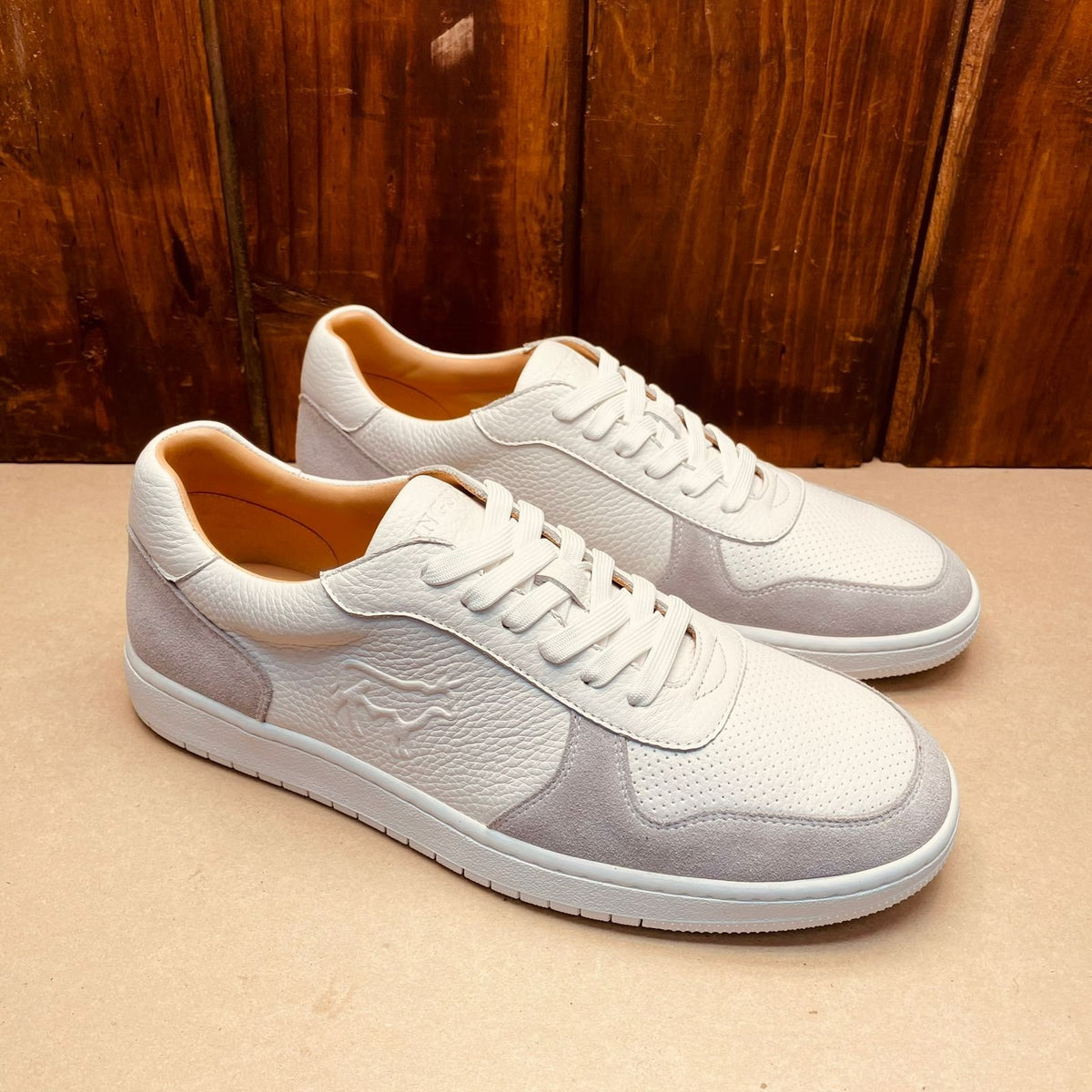 Kingsley Ace Court Sneaker - Pelican