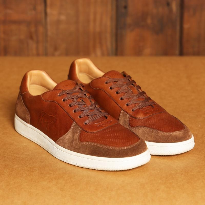 Kingsley Ace Court Sneaker - Tan