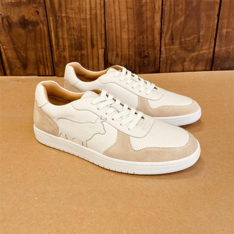 Kingsley Ace Overlay Court Sneaker - Pelican