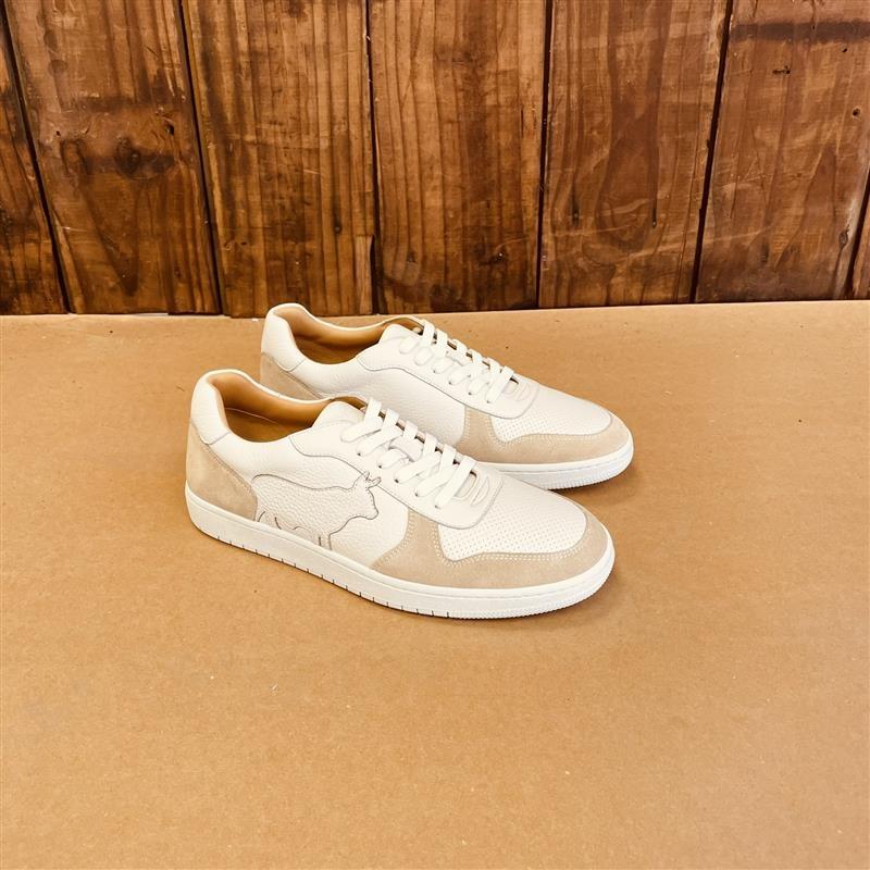 Kingsley Ace Overlay Court Sneaker - Pelican