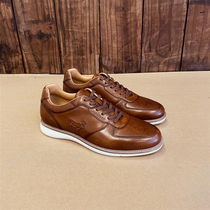 Kingsley Brogue Toe Sc -  Tan