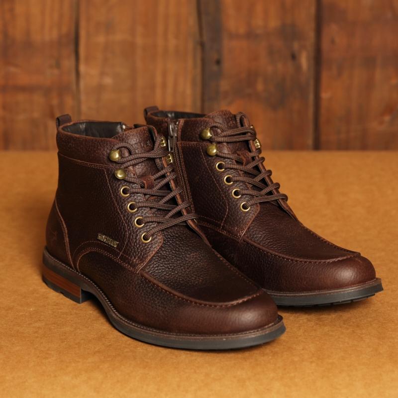 Kingsley Cutt &amp; Buff Boot - Choc