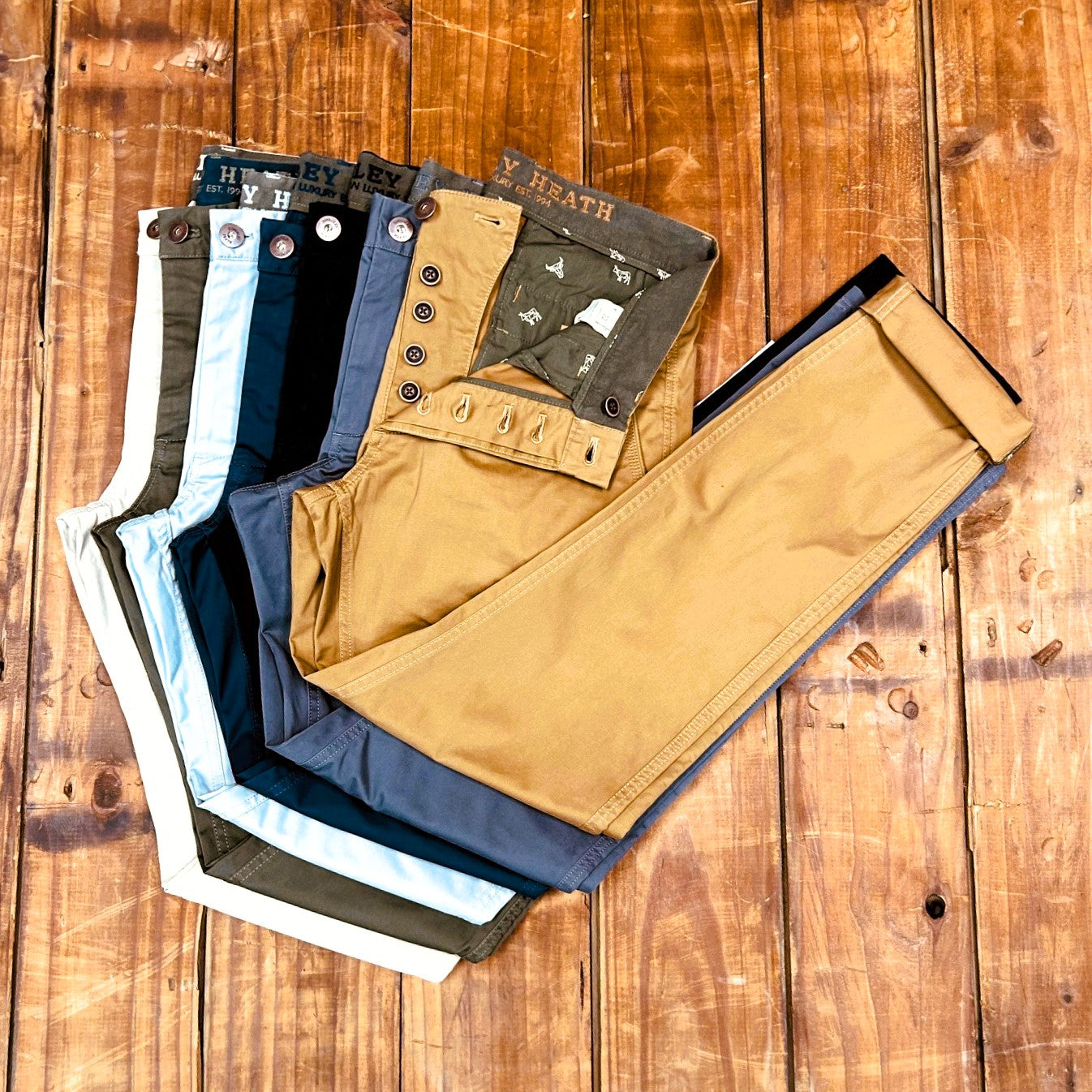 Londo Chino Trouser - Puku - Kingsley Heath