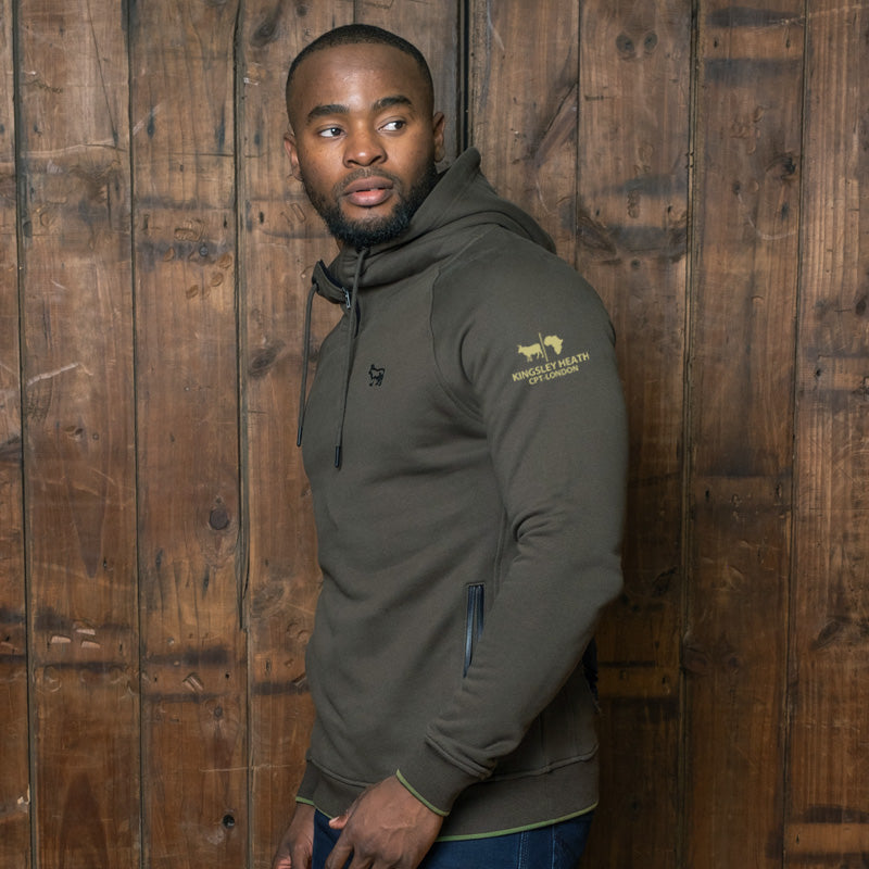 Cape Classic ¼ Pullover Hoodie Fatigue - Kingsley Heath