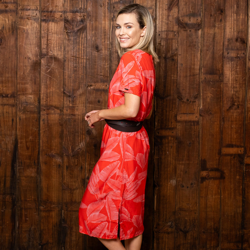 Kirstenbosch wrap hot sale dress