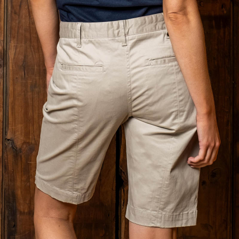 Kingsley Heath Luxe Bermuda Short 24-25 Stone