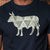 Geo Tribal Nguni Crew Tee Mamba