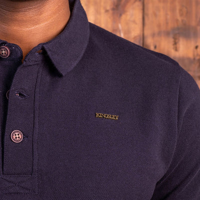 Luxe Badge Regular Fit PK Polo Midnight