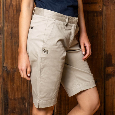 Kingsley Heath Luxe Bermuda Short 24-25 Stone