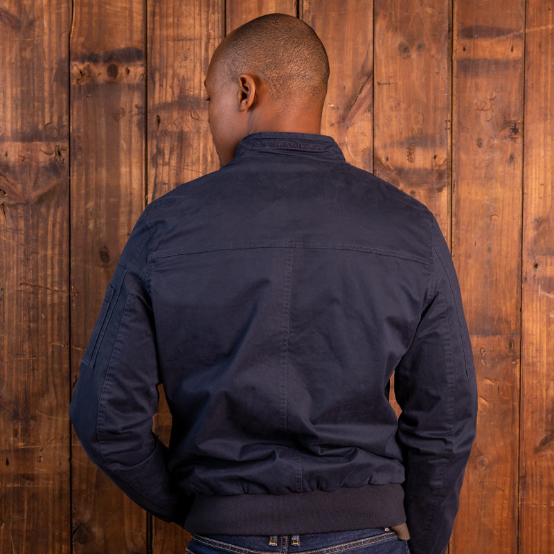 Kingsley Classic Bomber Jacket Midnight