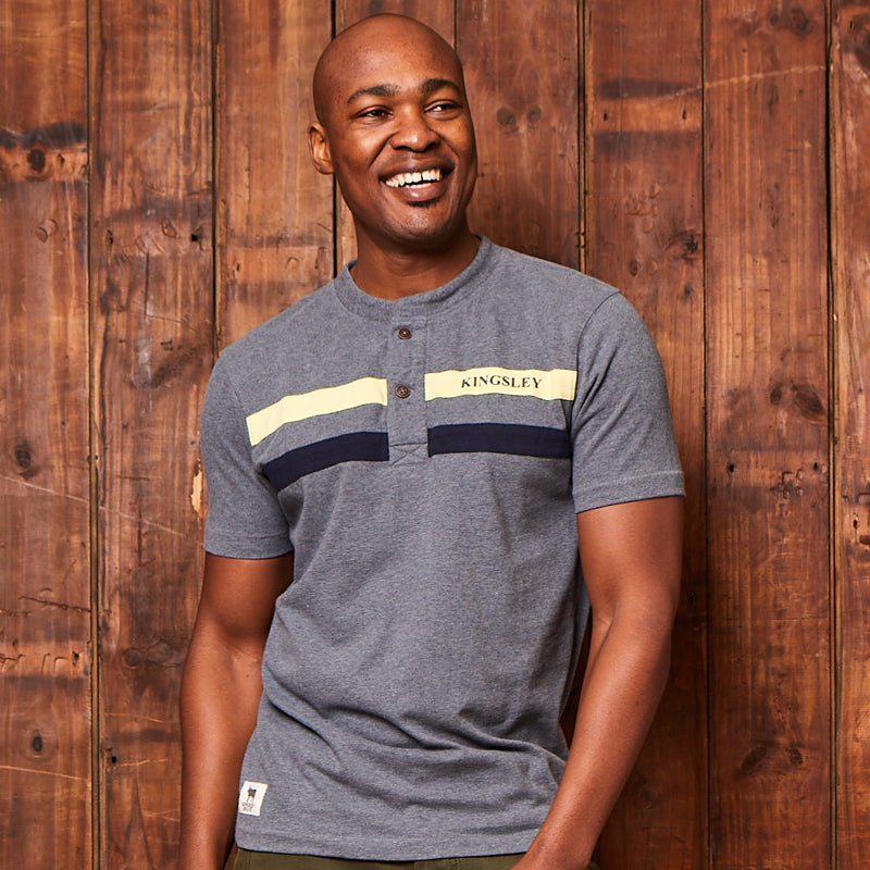Summer Colourblock Henley Jackal